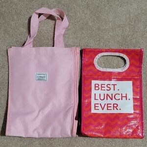 Free If Bundled! Pink And Red Lunch Bags